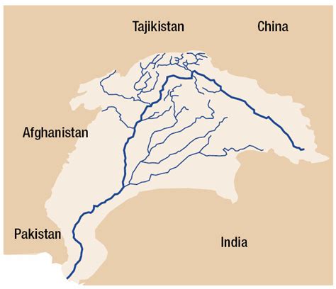 the total length of the indus river is ____ kilometers.